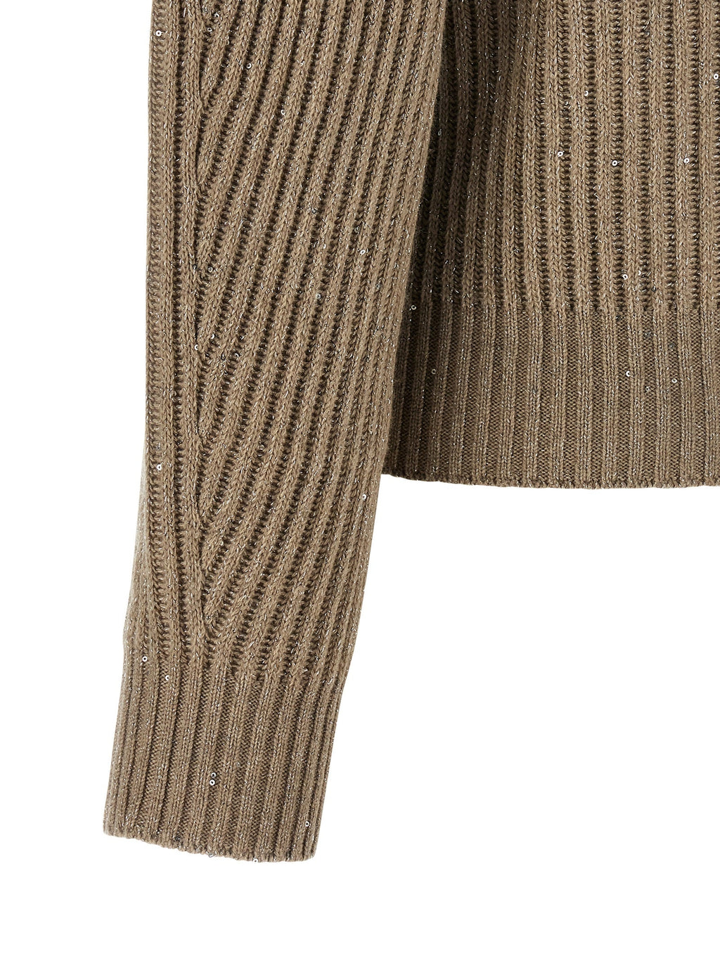 Brunello Cucinelli Beige Cashmere Cardigan Brunello Cucinelli