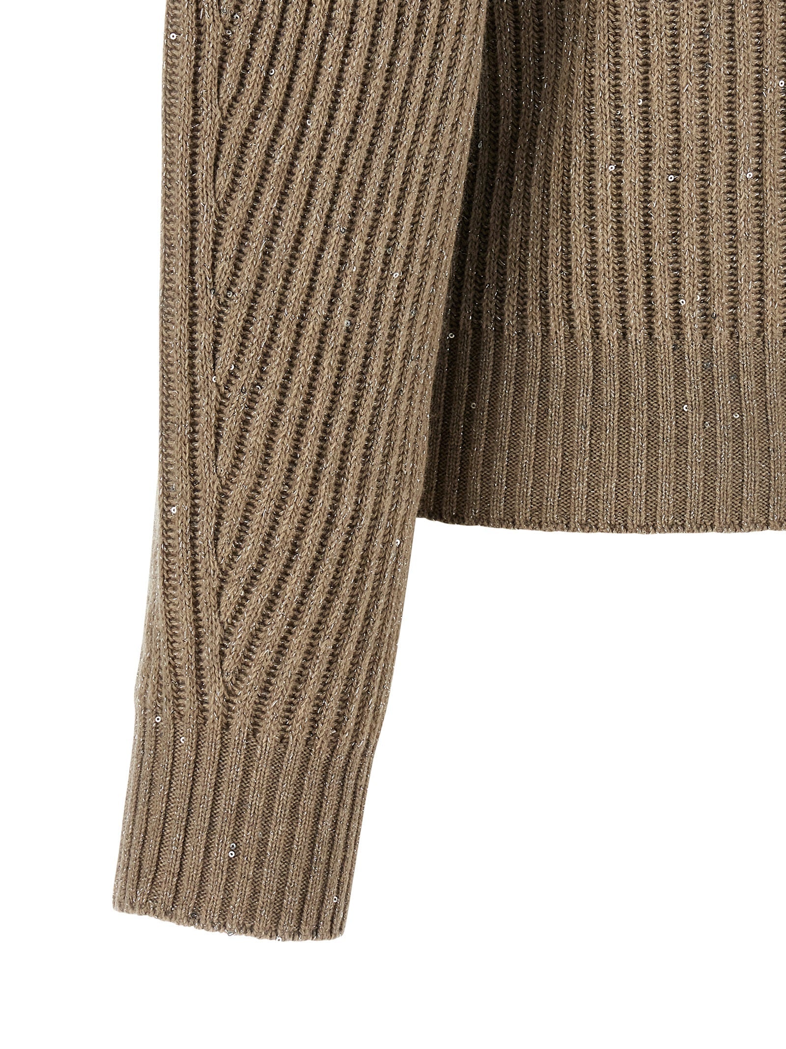Brunello Cucinelli Beige Cashmere Cardigan Brunello Cucinelli