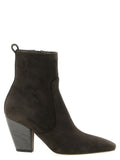 Brunello Cucinelli Brown Calfskin Ankle Boots Brunello Cucinelli