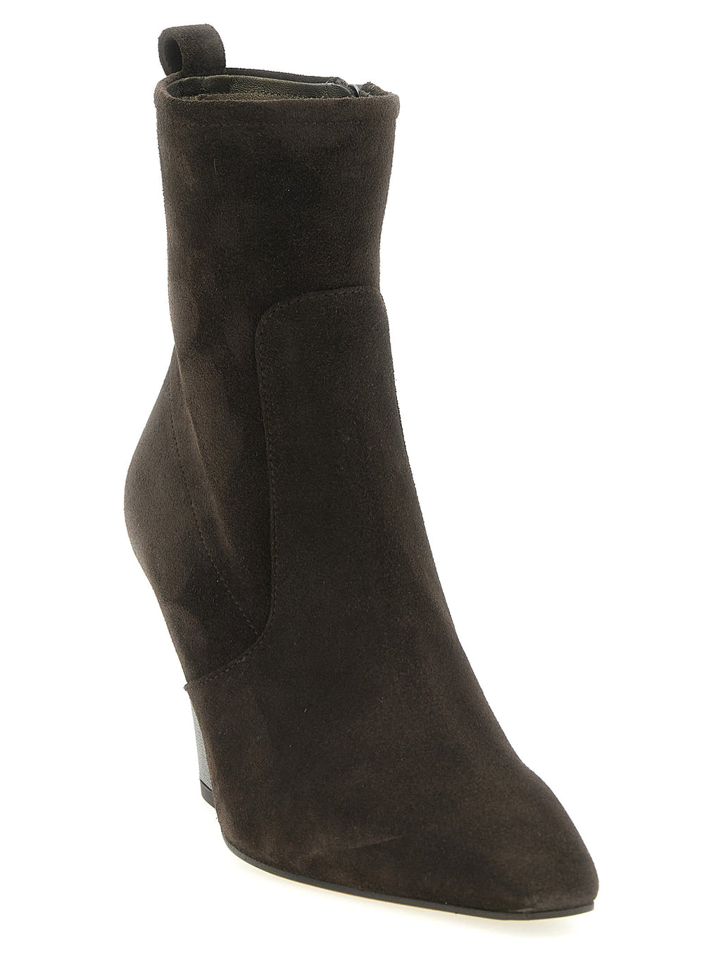 Brunello Cucinelli Brown Calfskin Ankle Boots Brunello Cucinelli