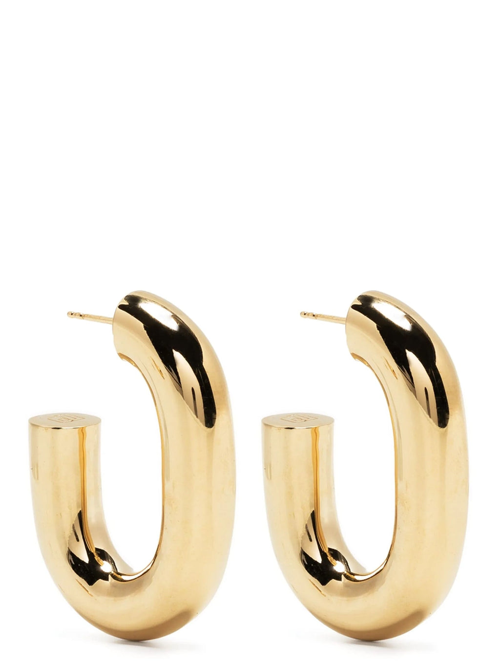Paco Rabanne Gold Brass Earrings Paco Rabanne
