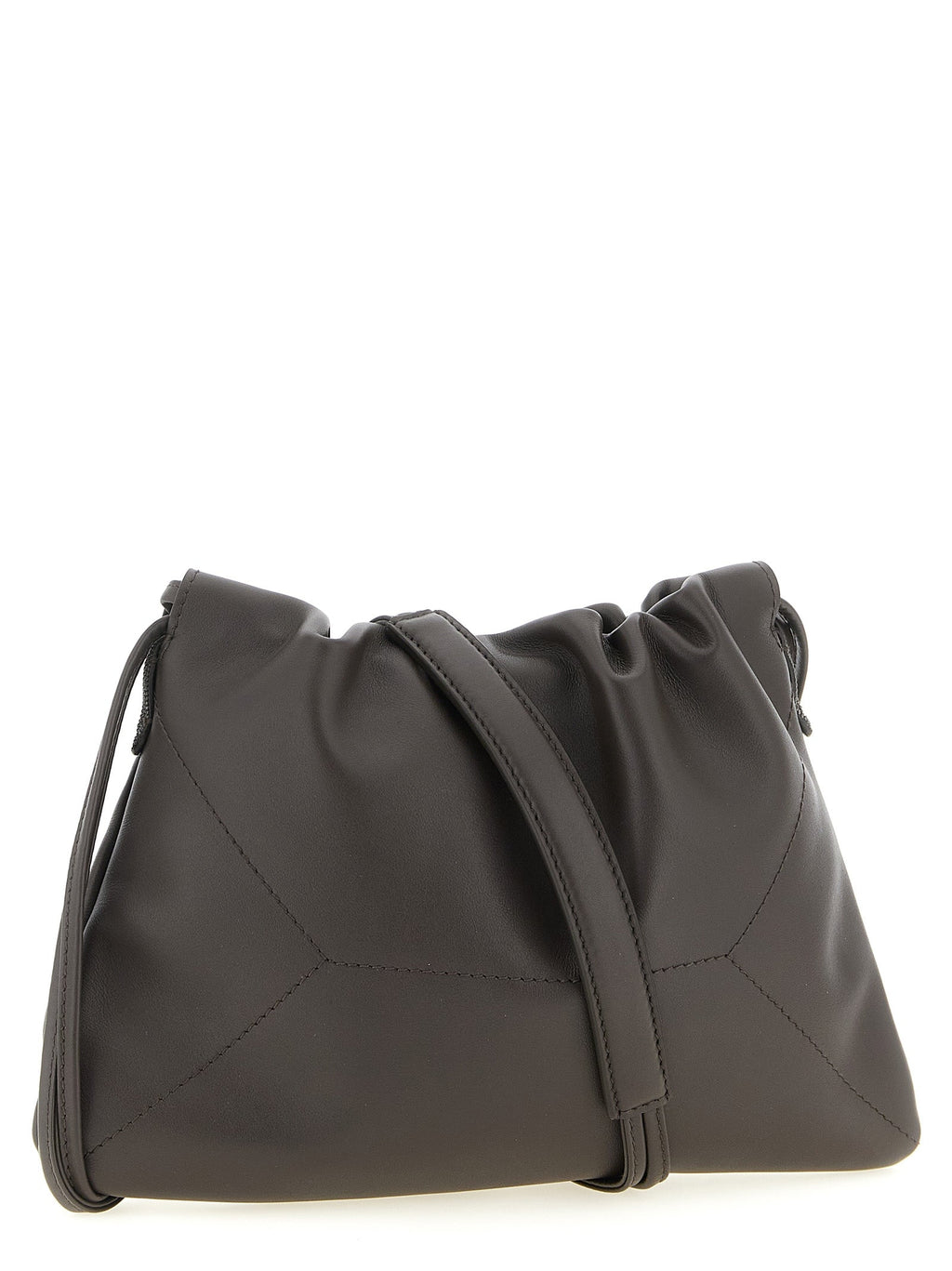 Brunello Cucinelli Brown Calfskin Clutch Bag Brunello Cucinelli