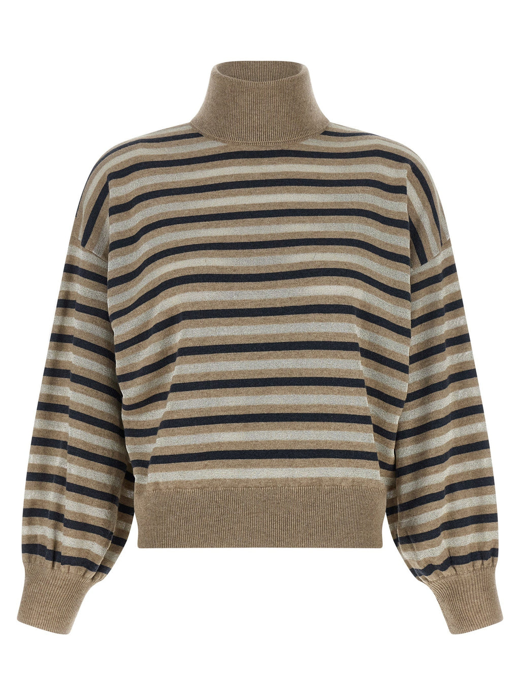 Brunello Cucinelli Multicolor Virgin Wool Cardigan Brunello Cucinelli