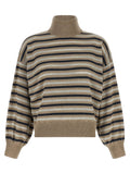 Brunello Cucinelli Multicolor Virgin Wool Cardigan Brunello Cucinelli