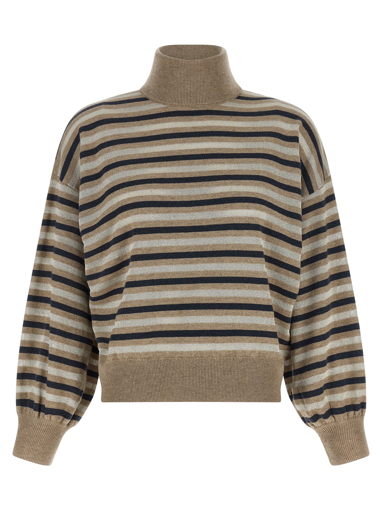 Brunello Cucinelli Multicolor Virgin Wool Cardigan Brunello Cucinelli