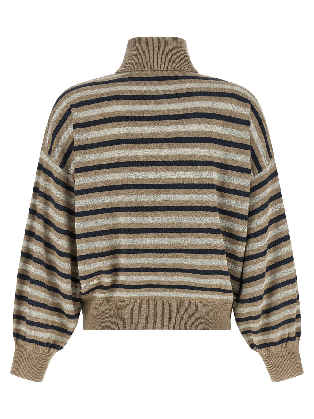 Brunello Cucinelli Multicolor Virgin Wool Cardigan Brunello Cucinelli