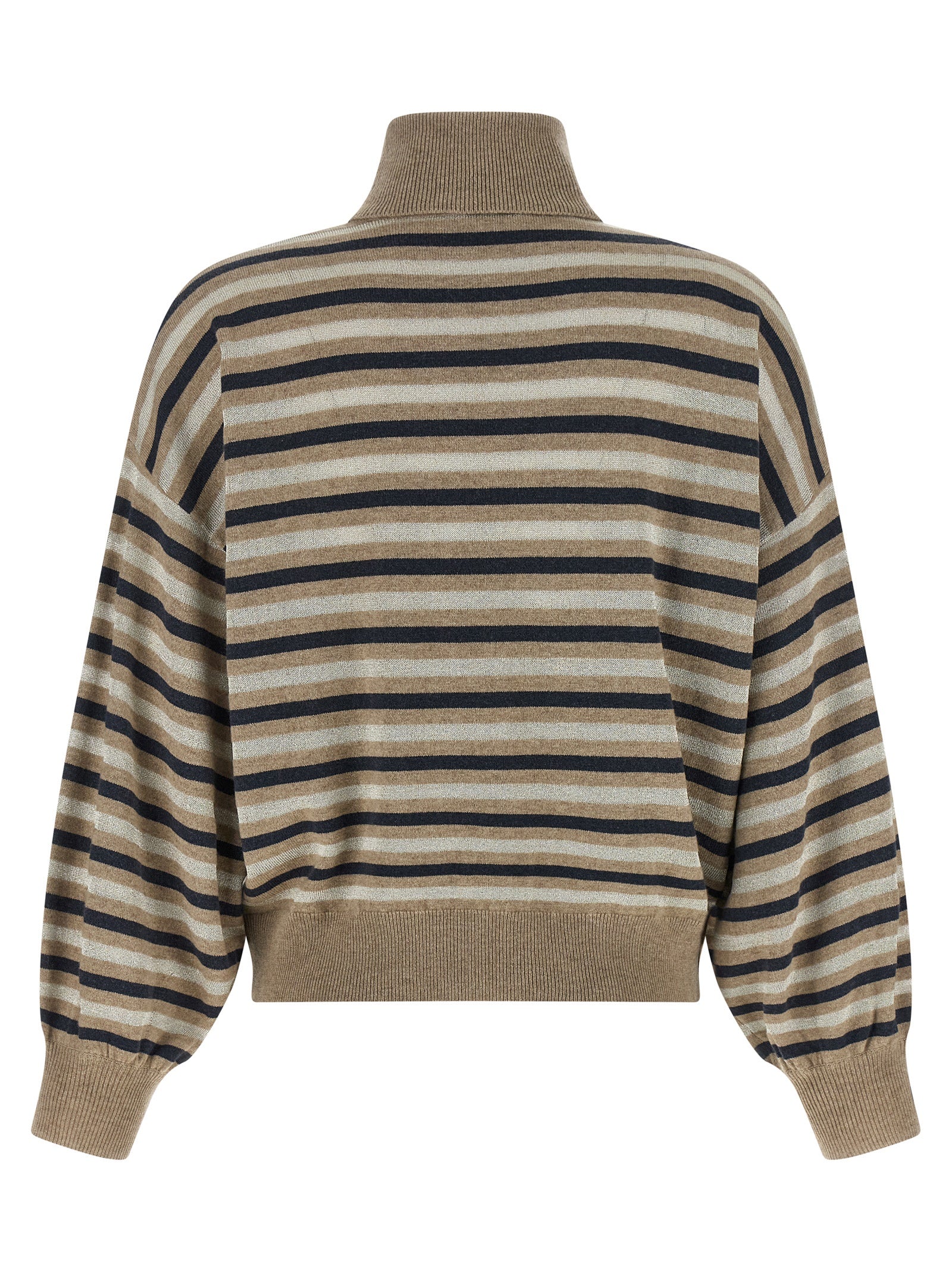 Brunello Cucinelli Multicolor Virgin Wool Cardigan Brunello Cucinelli