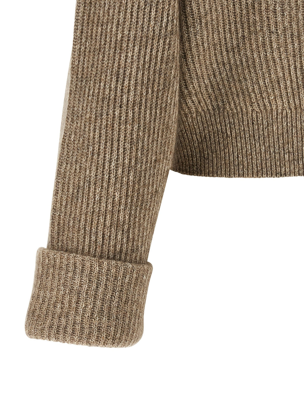 Brunello Cucinelli Beige Cashmere Cardigan Brunello Cucinelli