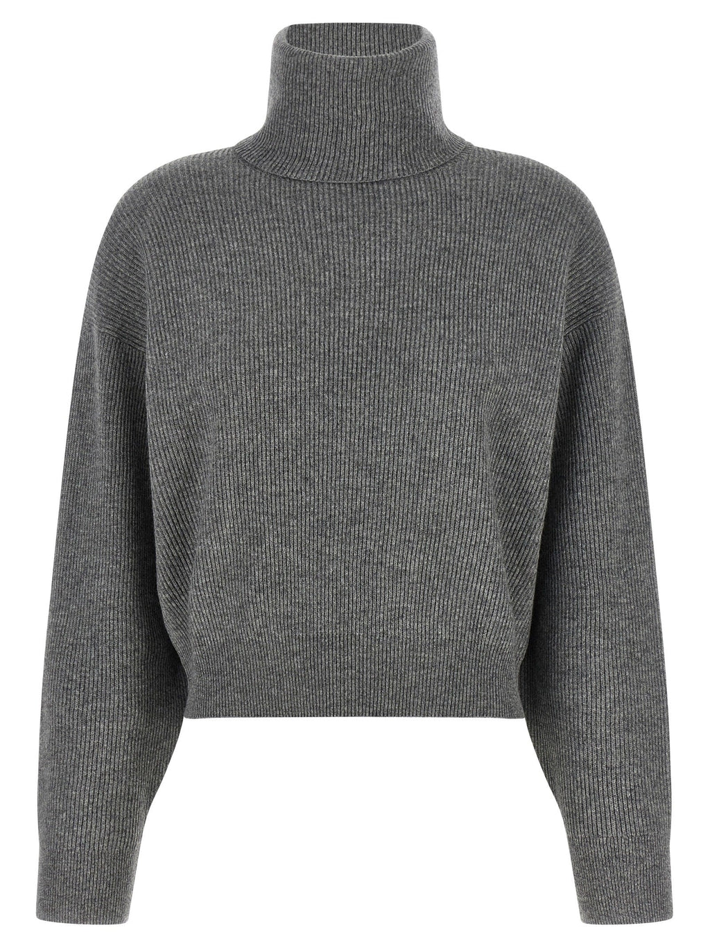 Brunello Cucinelli Gray Virgin Wool Cardigan Brunello Cucinelli