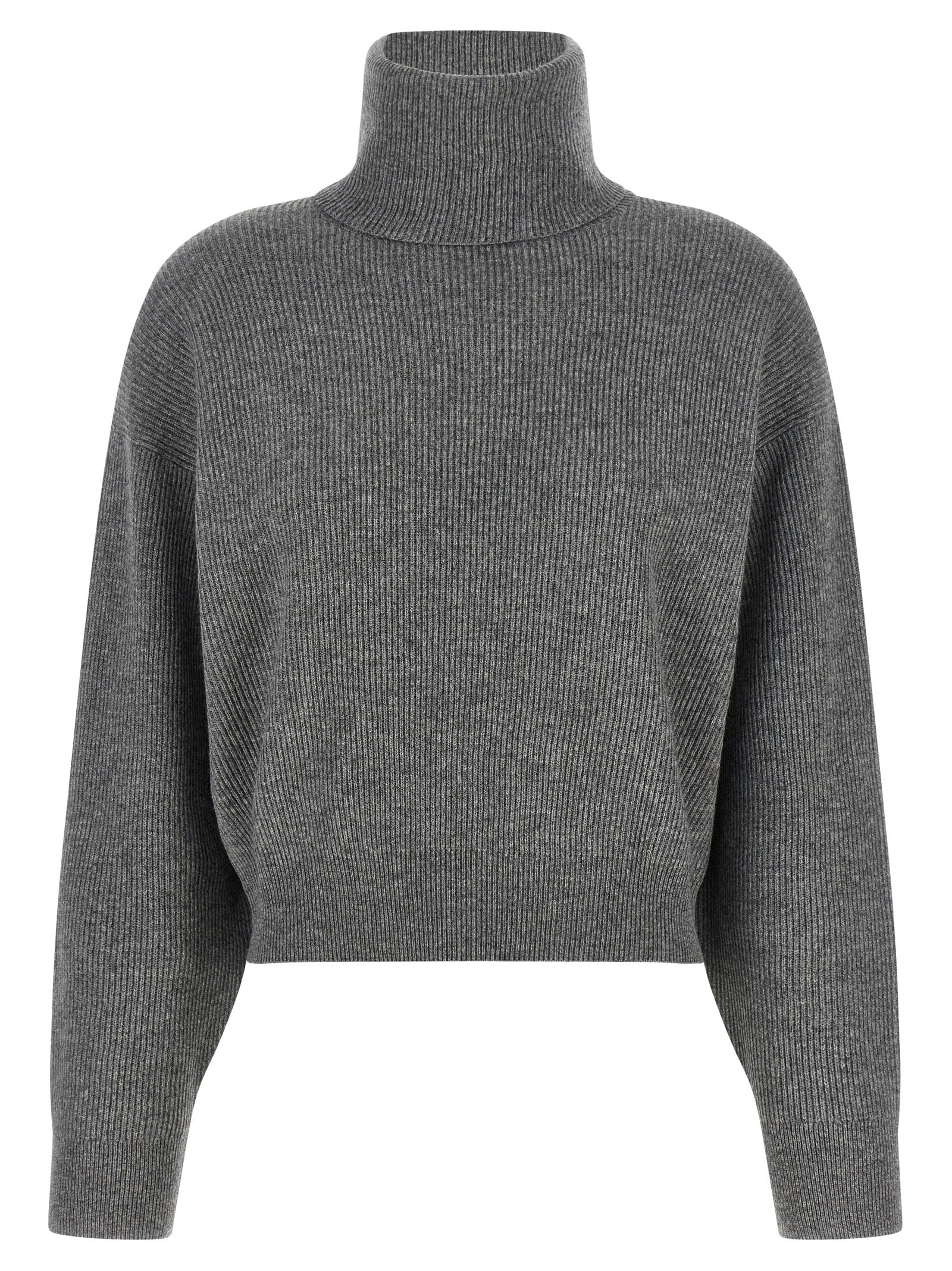 Brunello Cucinelli Gray Virgin Wool Cardigan Brunello Cucinelli