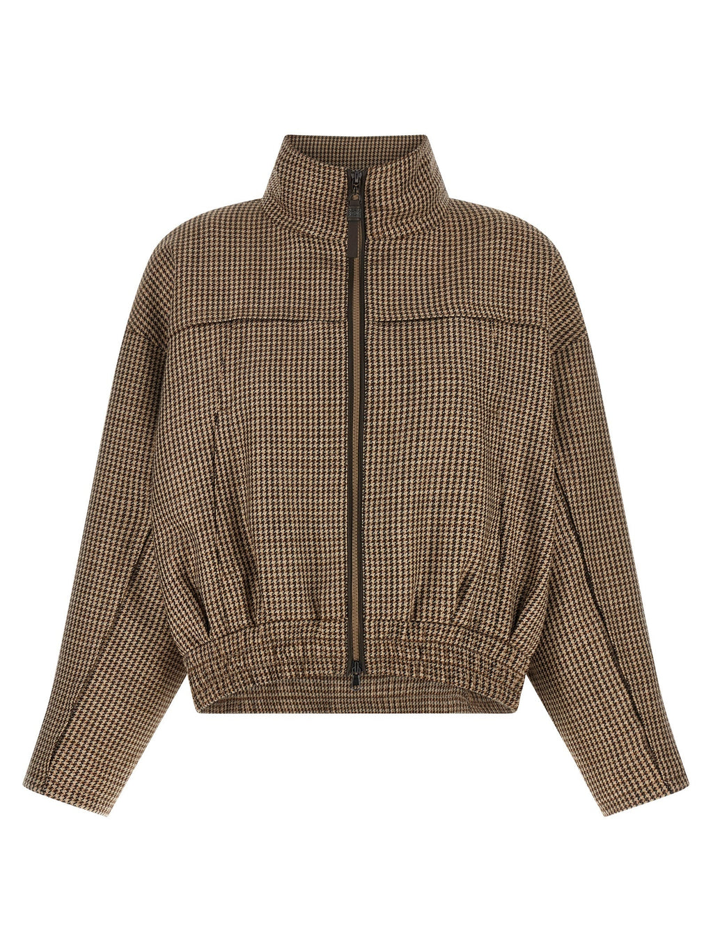 Brunello Cucinelli Brown Virgin Wool Jacket Brunello Cucinelli