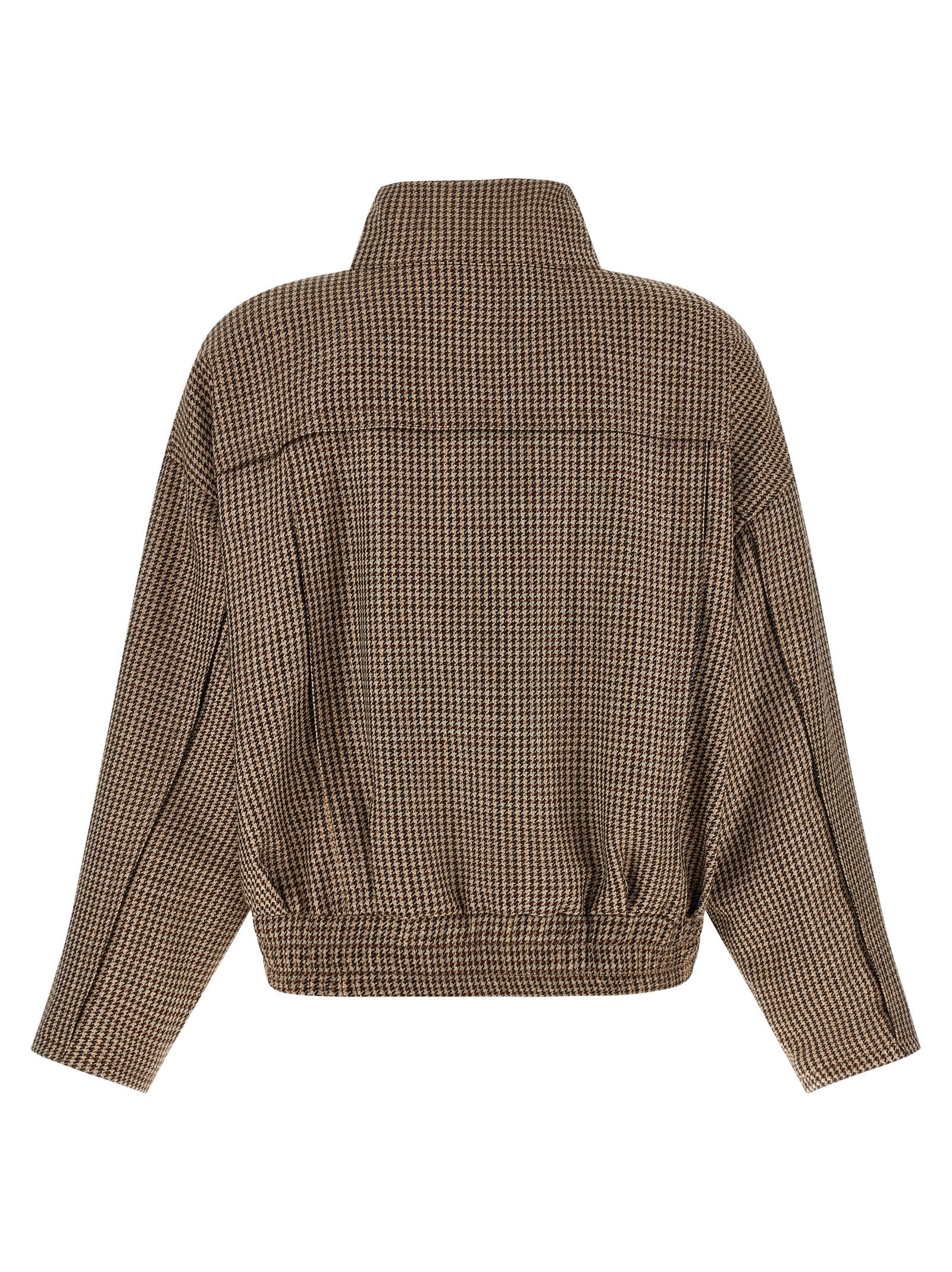 Brunello Cucinelli Brown Virgin Wool Jacket Brunello Cucinelli