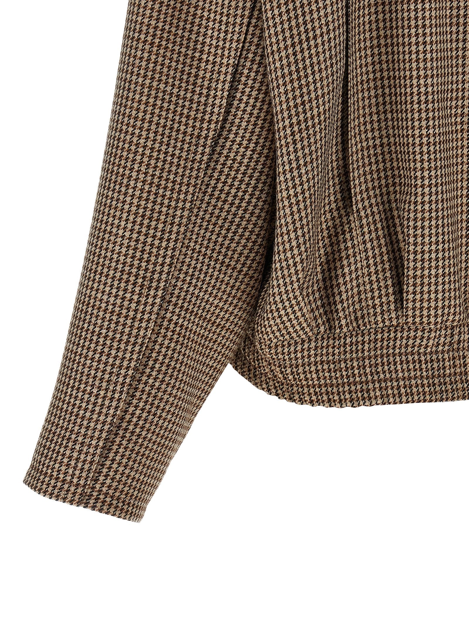 Brunello Cucinelli Brown Virgin Wool Jacket Brunello Cucinelli