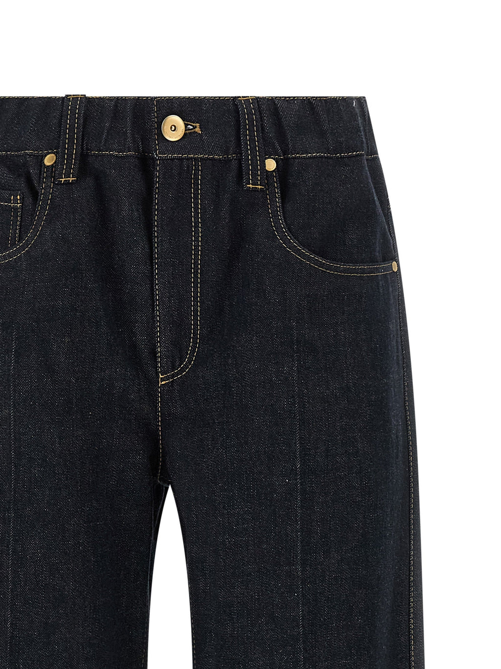 Brunello Cucinelli Blue Cotton Jeans Denim Brunello Cucinelli