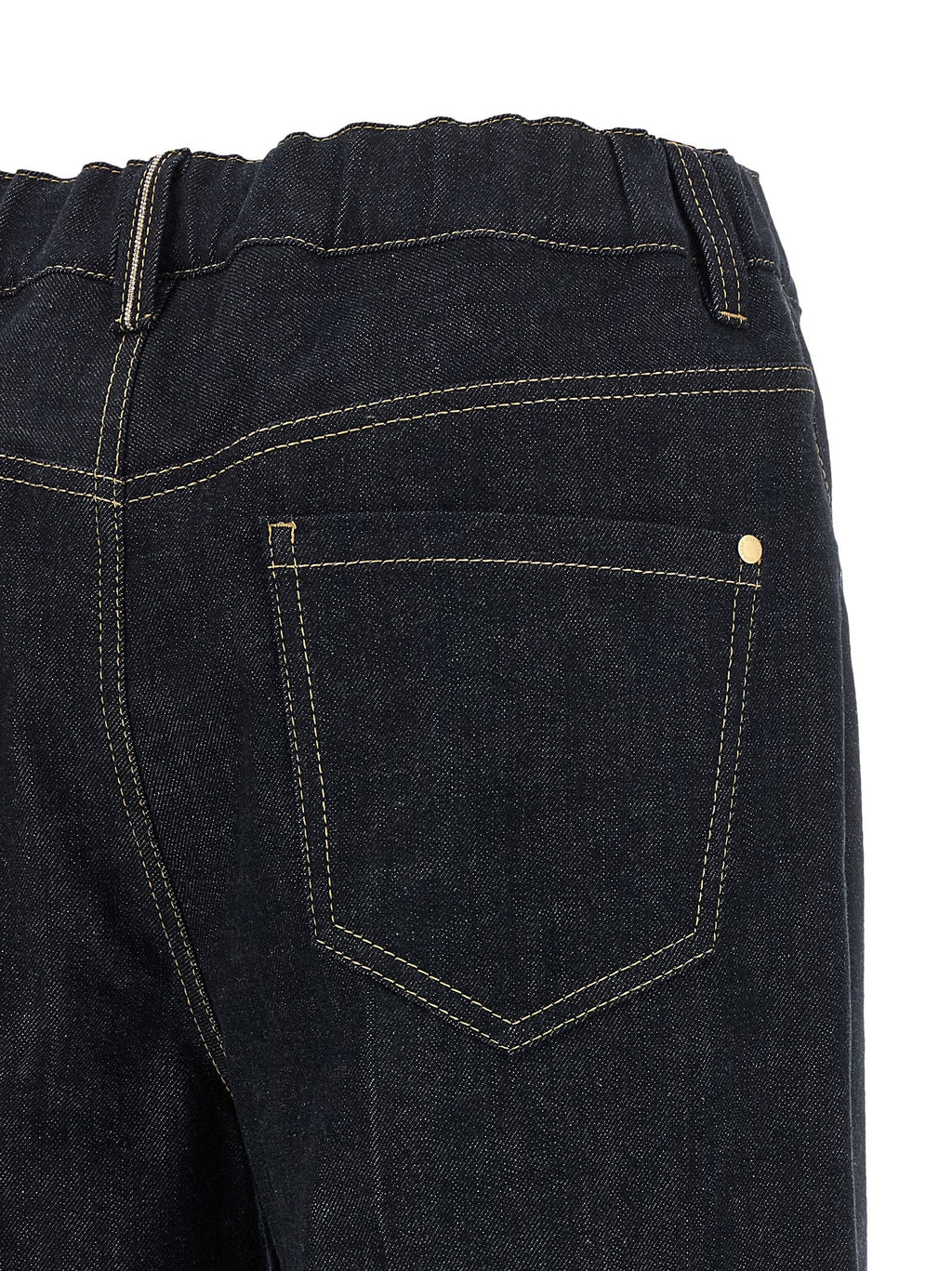 Brunello Cucinelli Blue Cotton Jeans Denim Brunello Cucinelli
