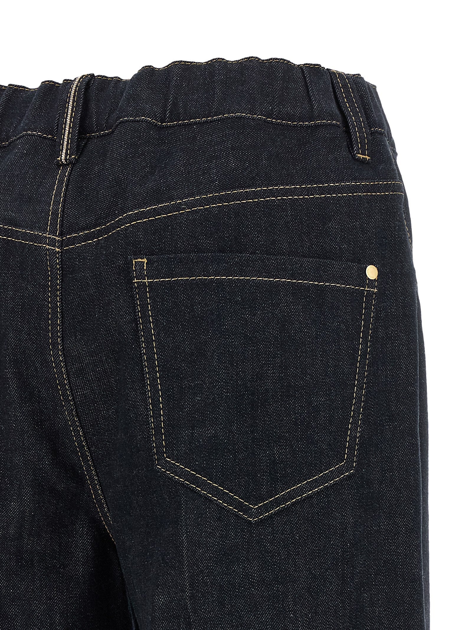 Brunello Cucinelli Blue Cotton Jeans Denim Brunello Cucinelli