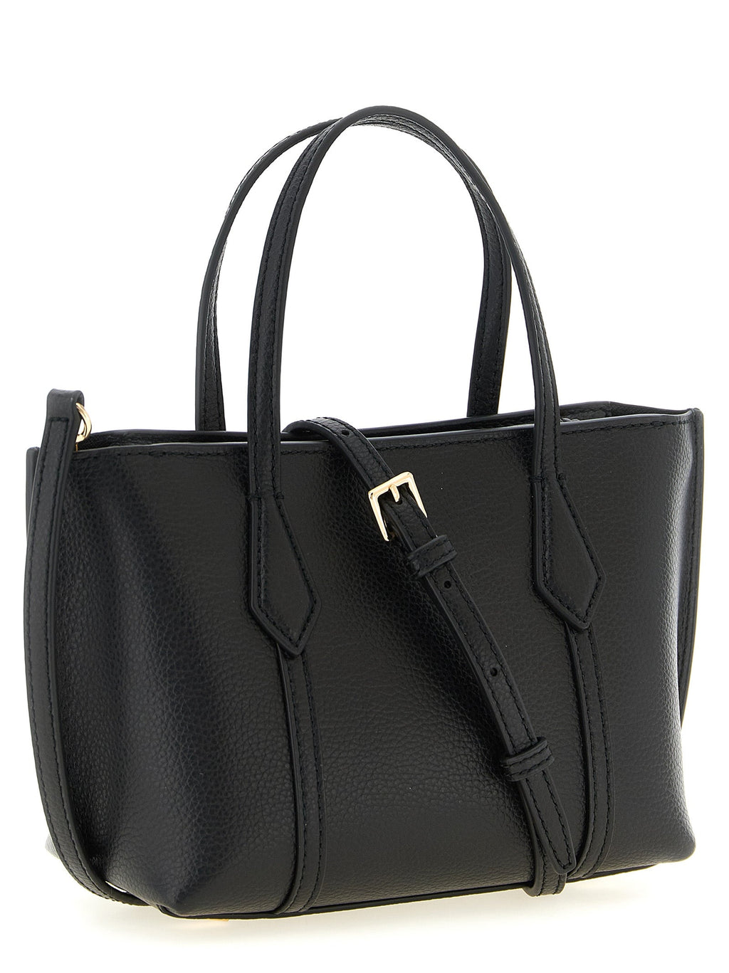 Tory Burch Black Cowhide Handbag Tory Burch