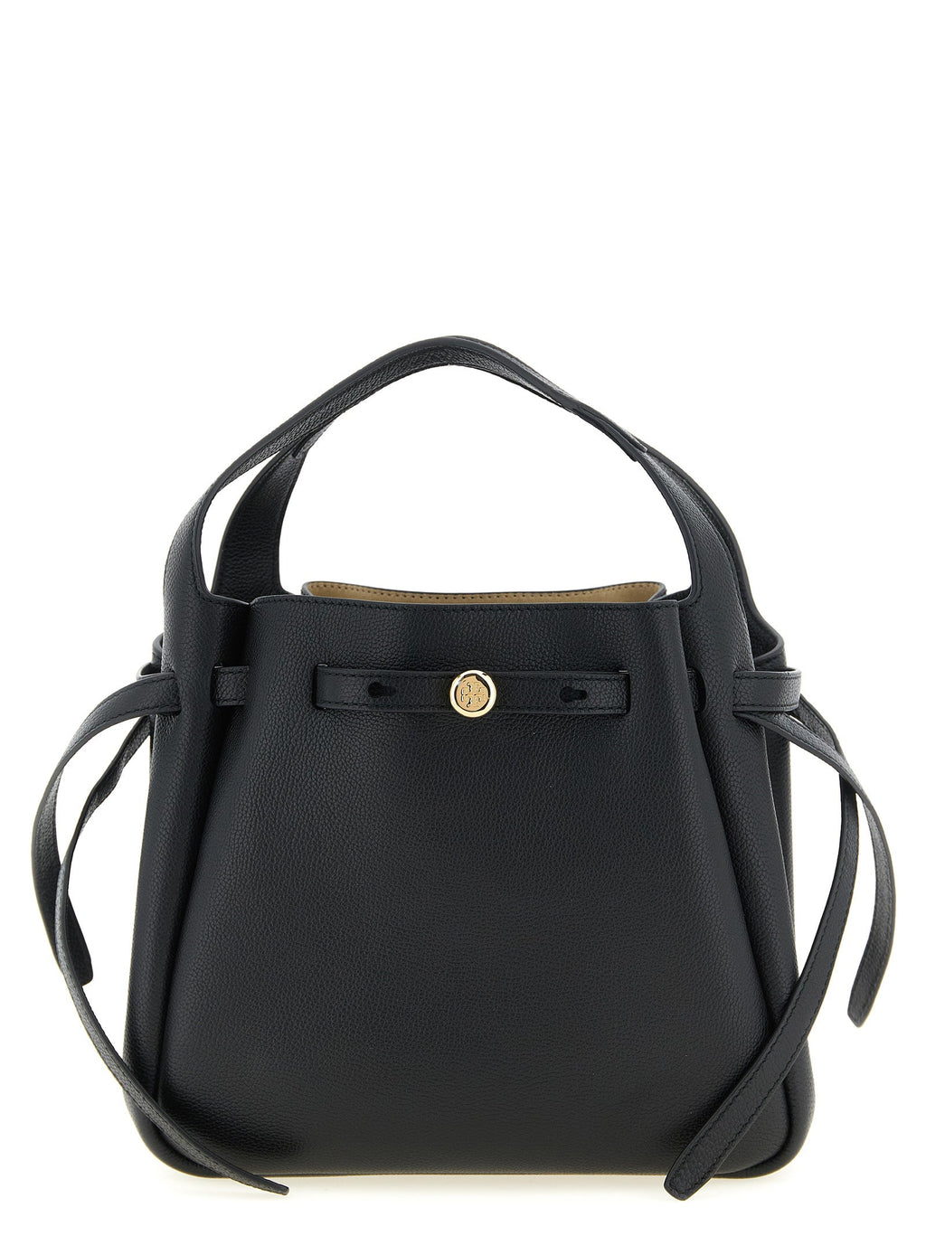 Tory Burch Black Cowhide Handbag Tory Burch