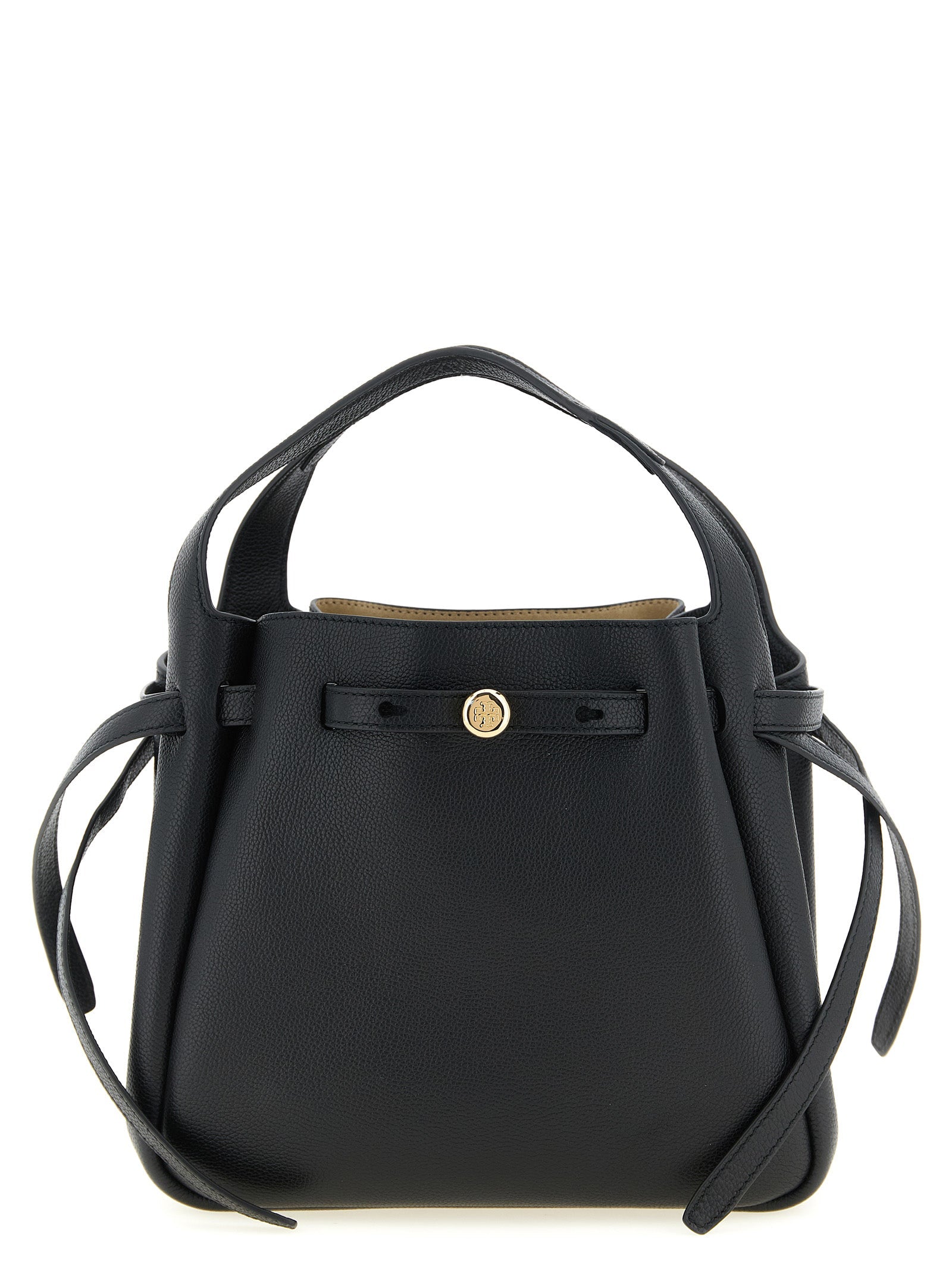 Tory Burch Black Cowhide Handbag Tory Burch
