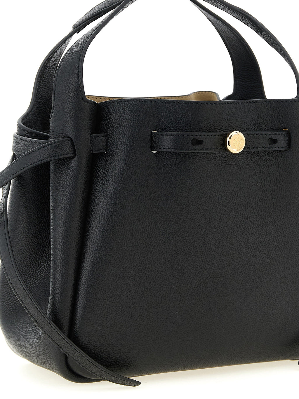 Tory Burch Black Cowhide Handbag Tory Burch