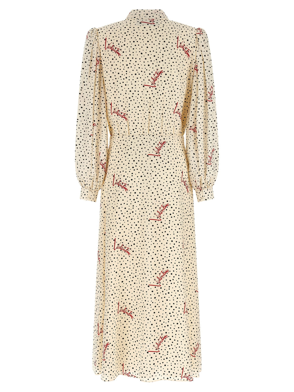 Valentino Garavani Multicolor Silk Midi Dress Valentino Garavani