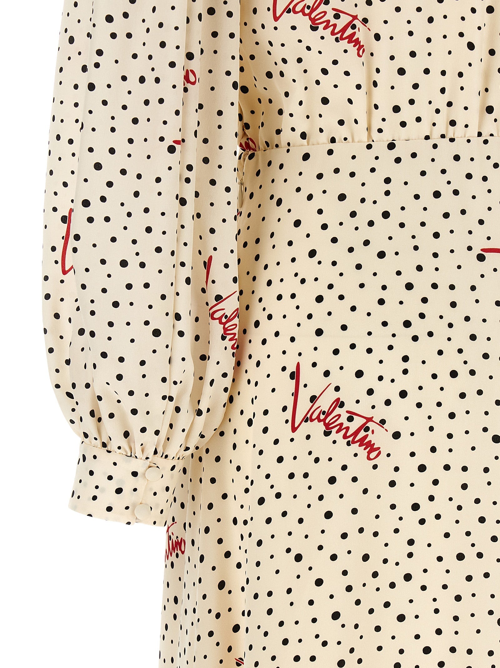 Valentino Garavani Multicolor Silk Midi Dress Valentino Garavani
