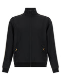Valentino Garavani Black Polyester Sweatshirt Valentino Garavani