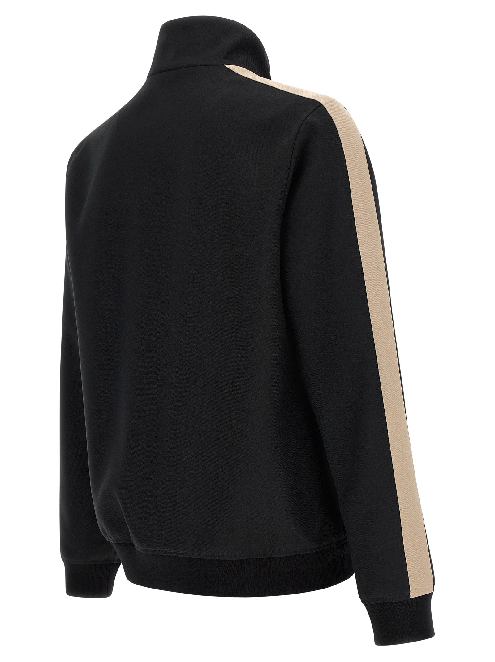 Valentino Garavani Black Polyester Sweatshirt Valentino Garavani