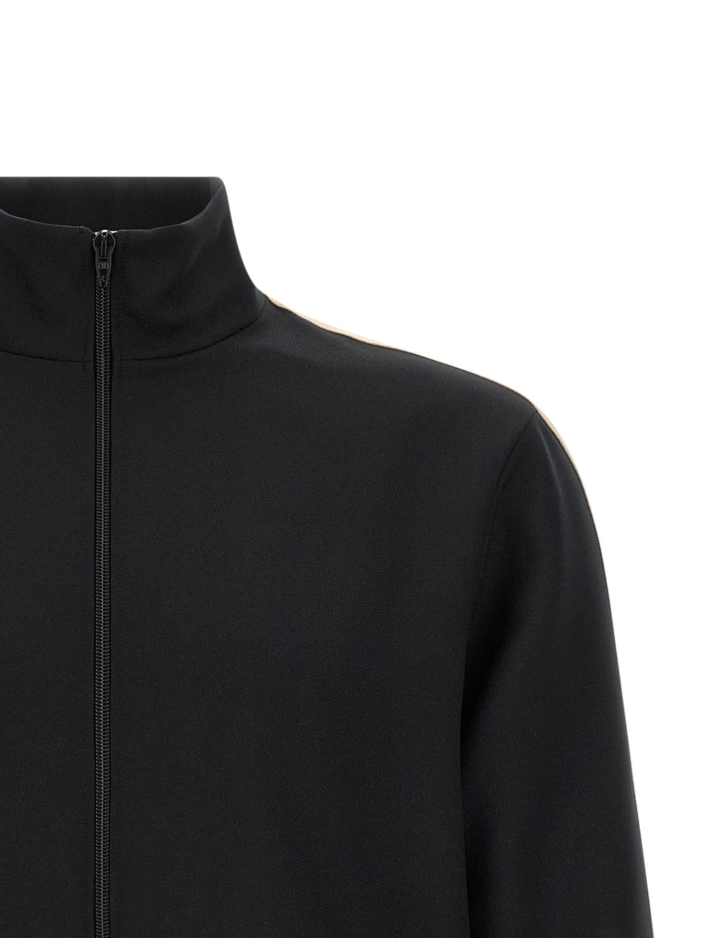 Valentino Garavani Black Polyester Sweatshirt Valentino Garavani