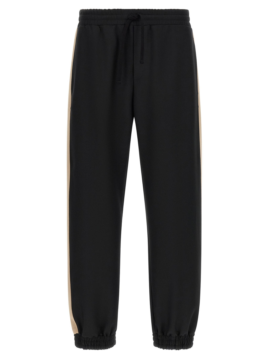Valentino Garavani Black Polyester Athletic Pants Valentino Garavani