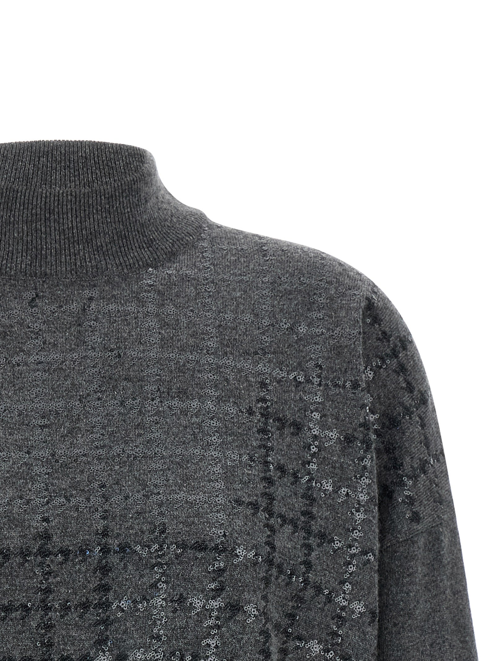 Brunello Cucinelli Gray Cashmere Cardigan Brunello Cucinelli