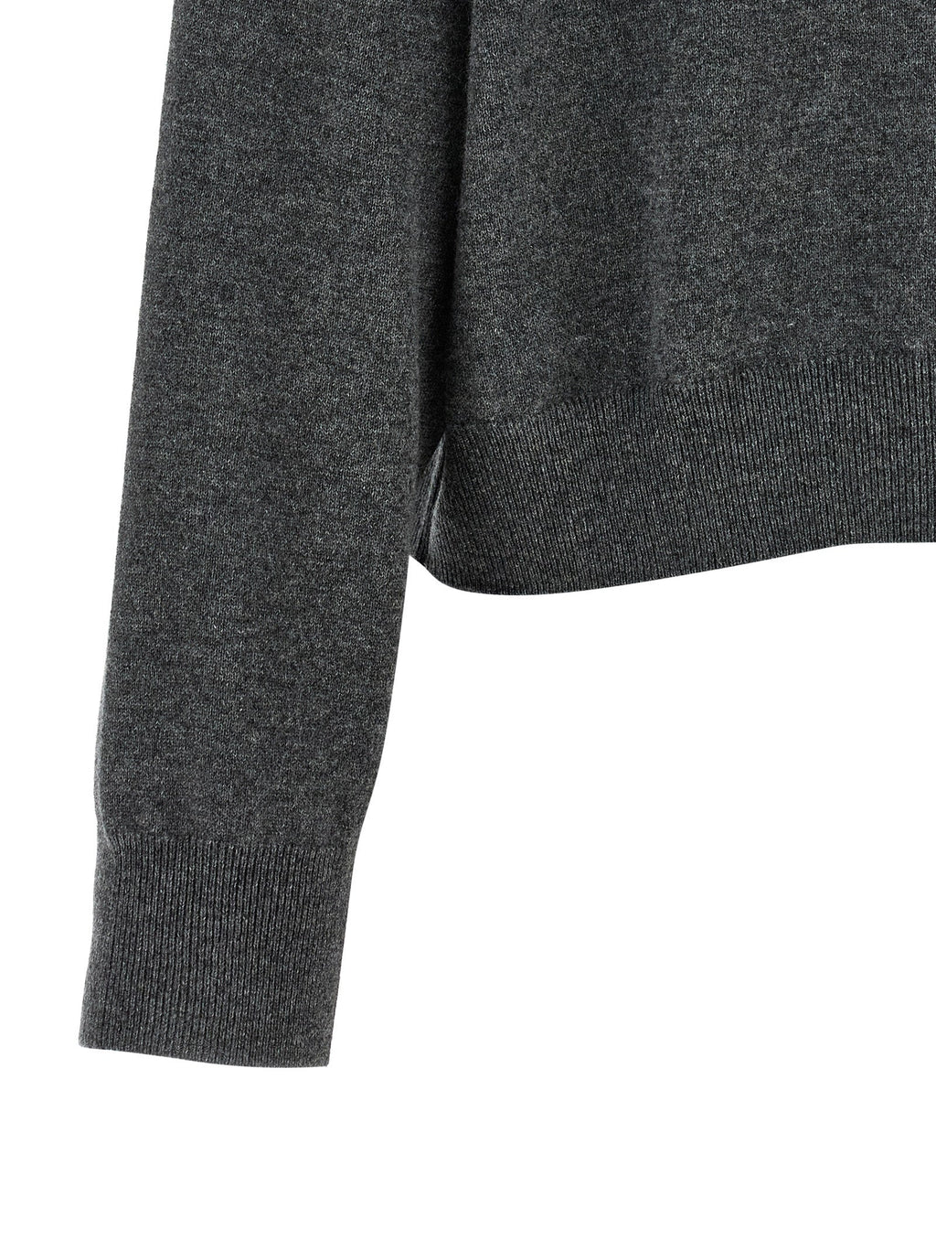 Brunello Cucinelli Gray Cashmere Cardigan Brunello Cucinelli