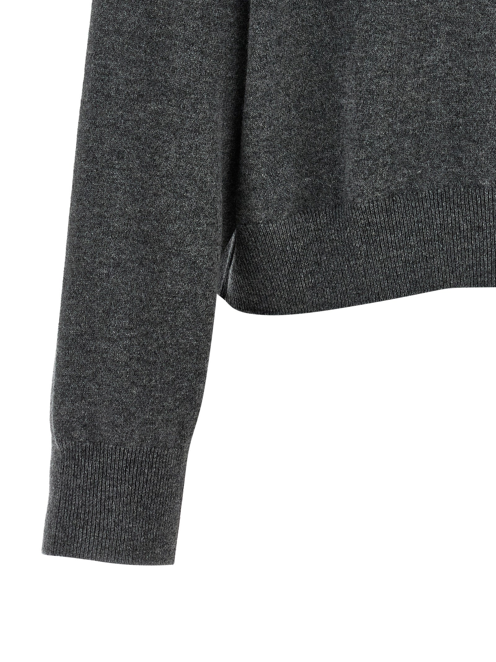 Brunello Cucinelli Gray Cashmere Cardigan Brunello Cucinelli