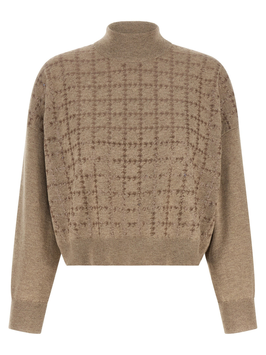 Brunello Cucinelli Beige Cashmere Cardigan Brunello Cucinelli