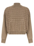 Brunello Cucinelli Beige Cashmere Cardigan Brunello Cucinelli