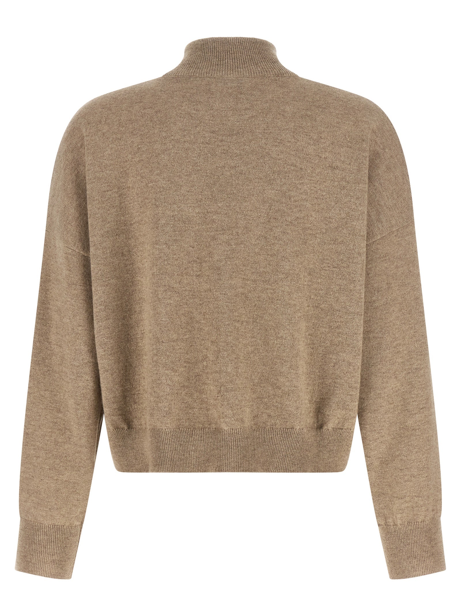 Brunello Cucinelli Beige Cashmere Cardigan Brunello Cucinelli