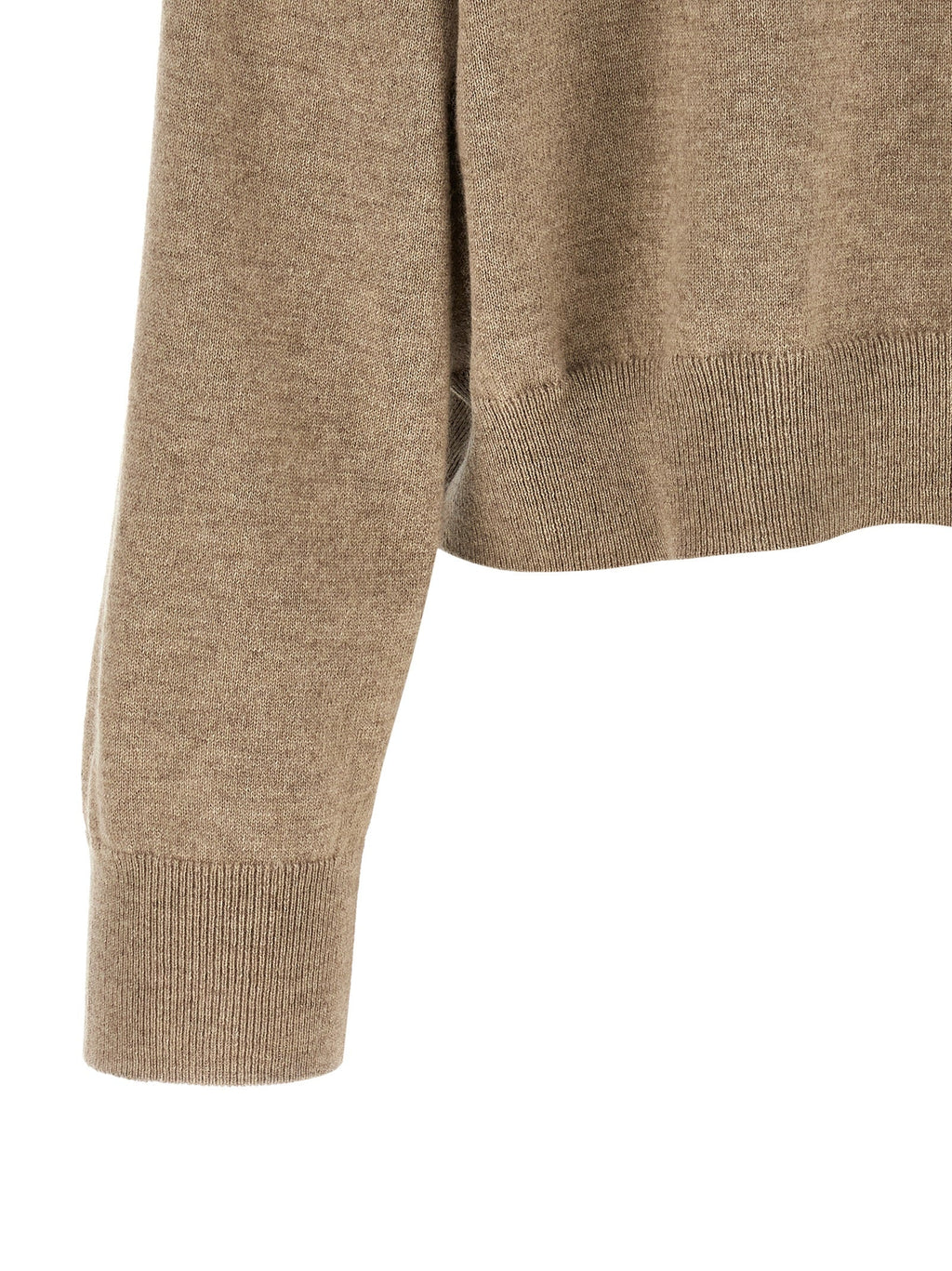 Brunello Cucinelli Beige Cashmere Cardigan Brunello Cucinelli