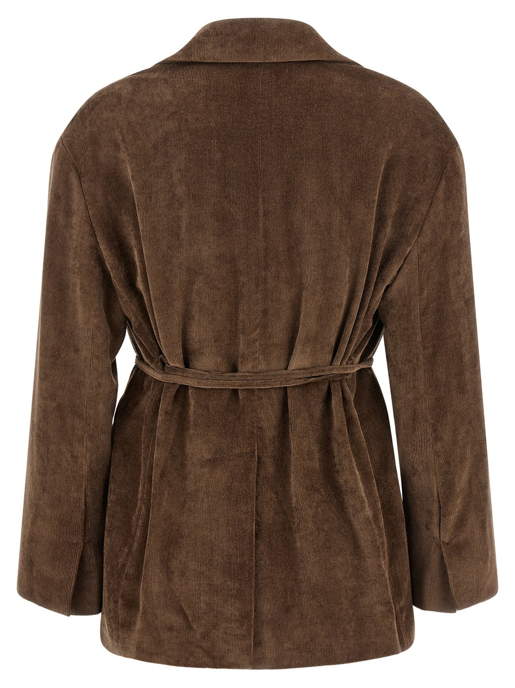Brunello Cucinelli Brown Viscose Blazer Brunello Cucinelli