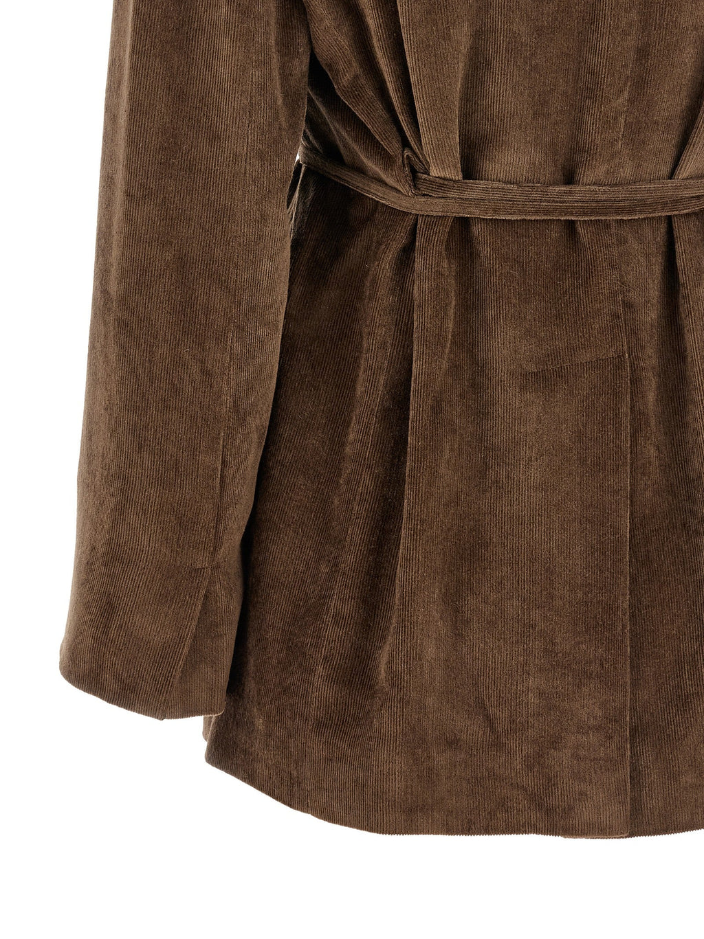 Brunello Cucinelli Brown Viscose Blazer Brunello Cucinelli