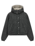 Brunello Cucinelli Gray Virgin Wool Jacket Brunello Cucinelli