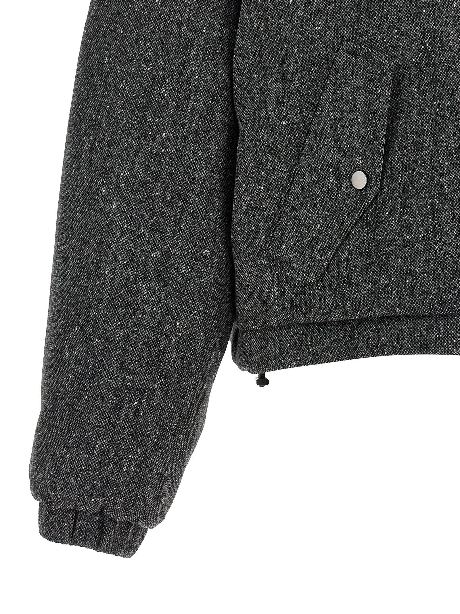 Brunello Cucinelli Gray Virgin Wool Jacket Brunello Cucinelli