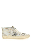 Golden Goose Beige Leather High Top Sneakers Golden Goose