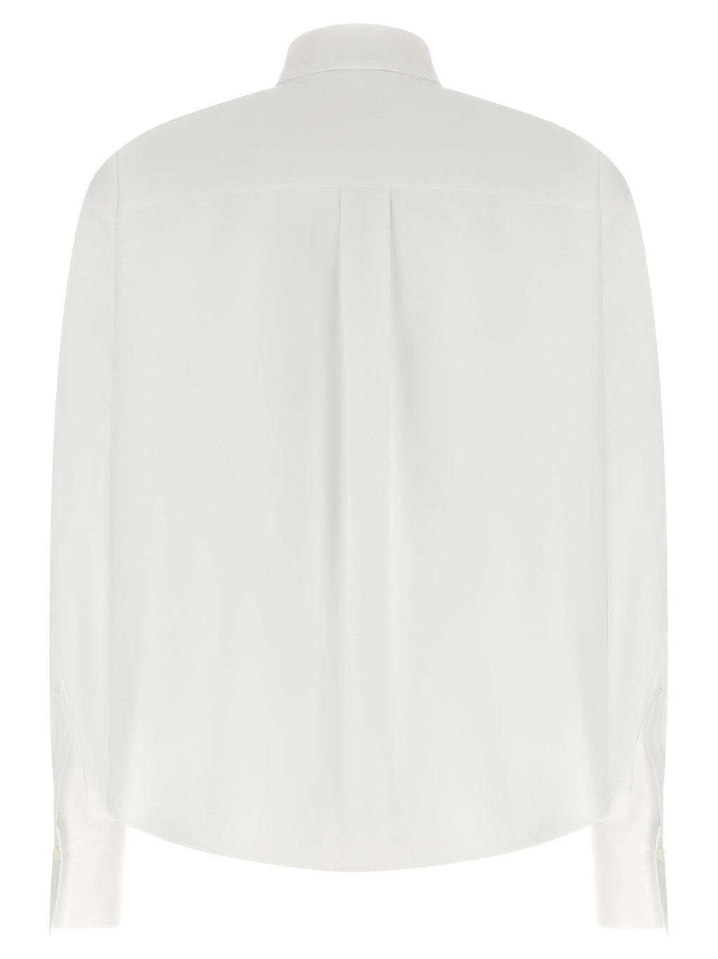 Brunello Cucinelli White Cotton Blouse Brunello Cucinelli