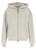 Brunello Cucinelli Beige Cotton Sweatshirt Brunello Cucinelli