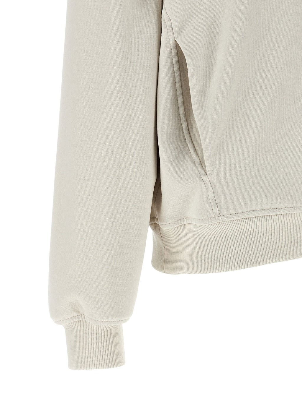 Brunello Cucinelli Beige Cotton Sweatshirt Brunello Cucinelli
