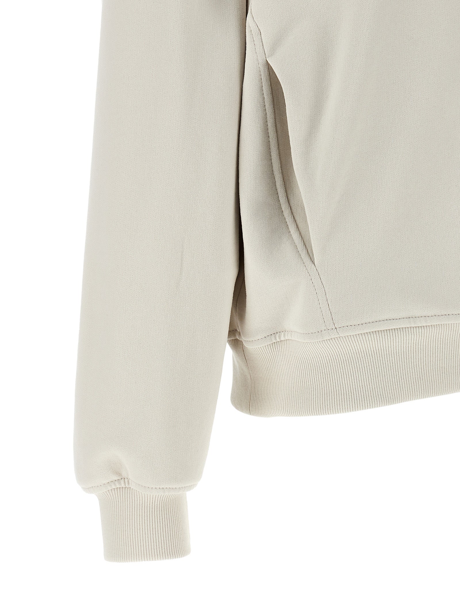 Brunello Cucinelli Beige Cotton Sweatshirt Brunello Cucinelli