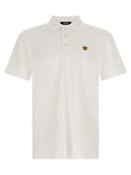 Versace White Cotton Polo Shirt Versace