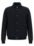 MooRER Blue Wool Bomber MooRER