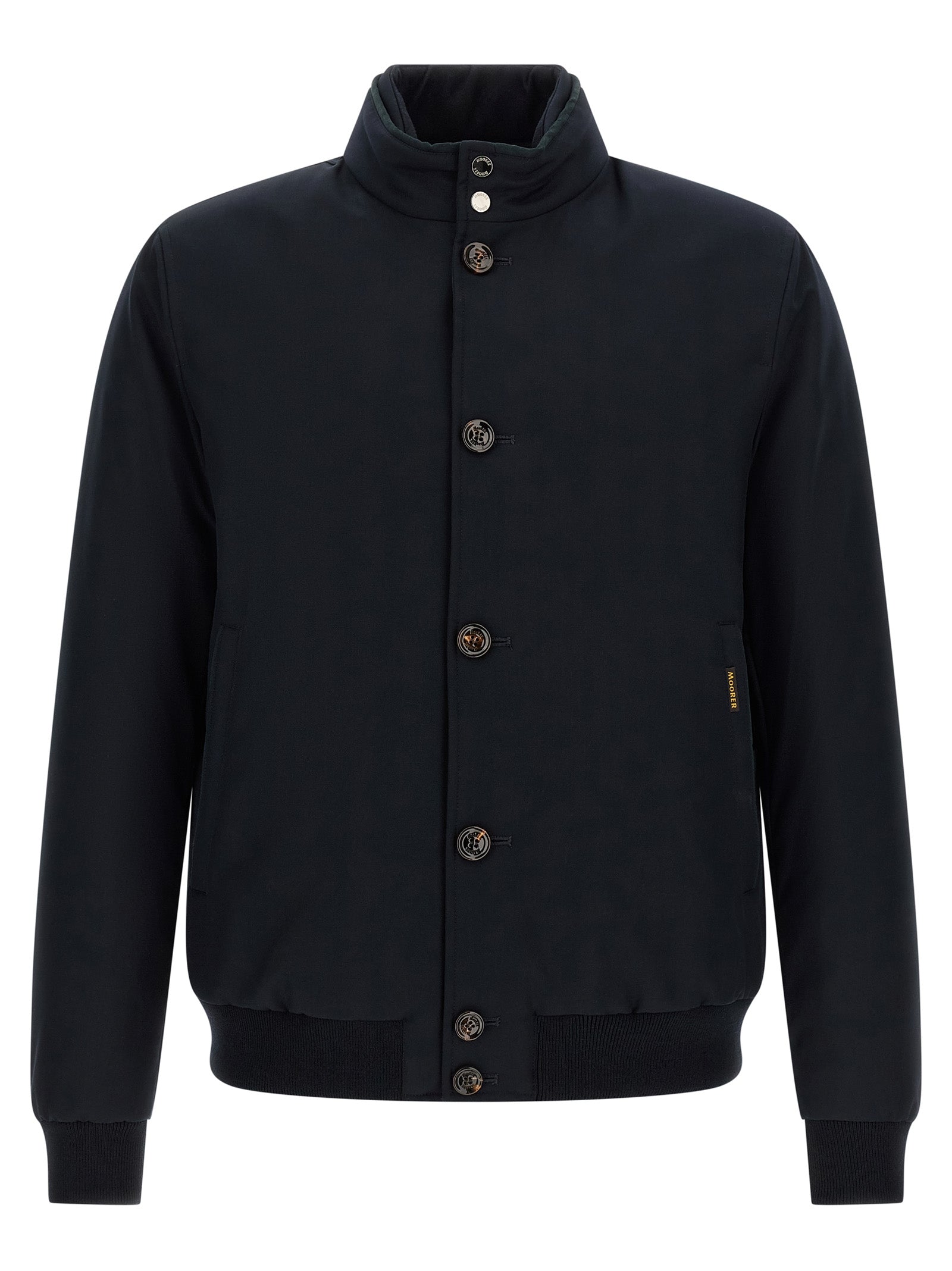 MooRER Blue Wool Bomber MooRER
