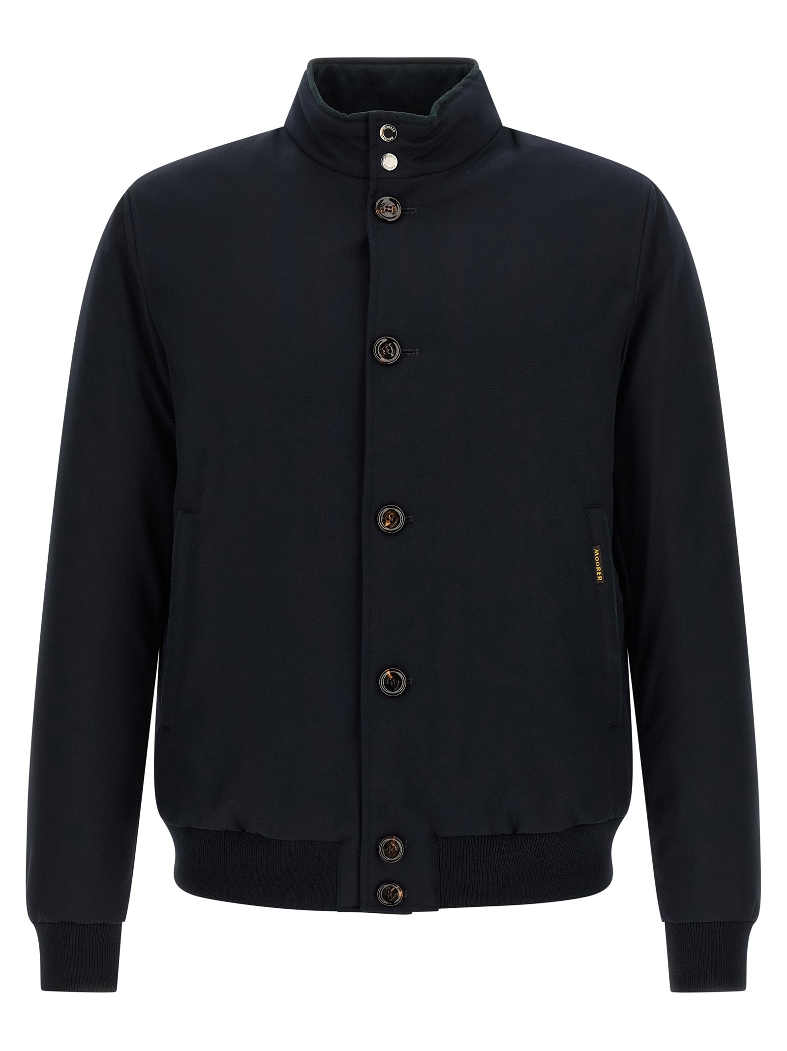MooRER Blue Wool Bomber MooRER